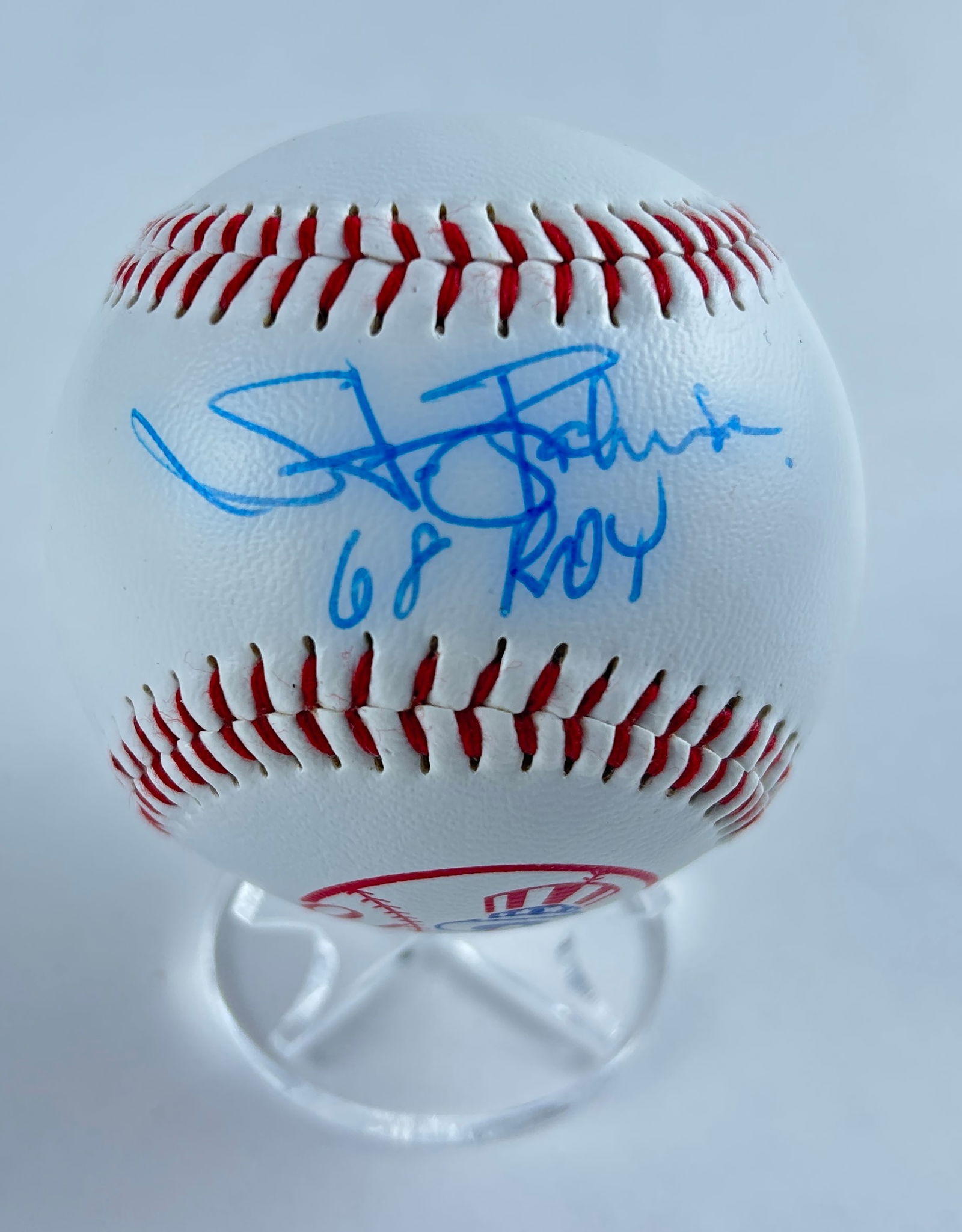 Stan Bahnsen - Autographed Baseball, (1968 Rookie of the Year) (1 of 5)