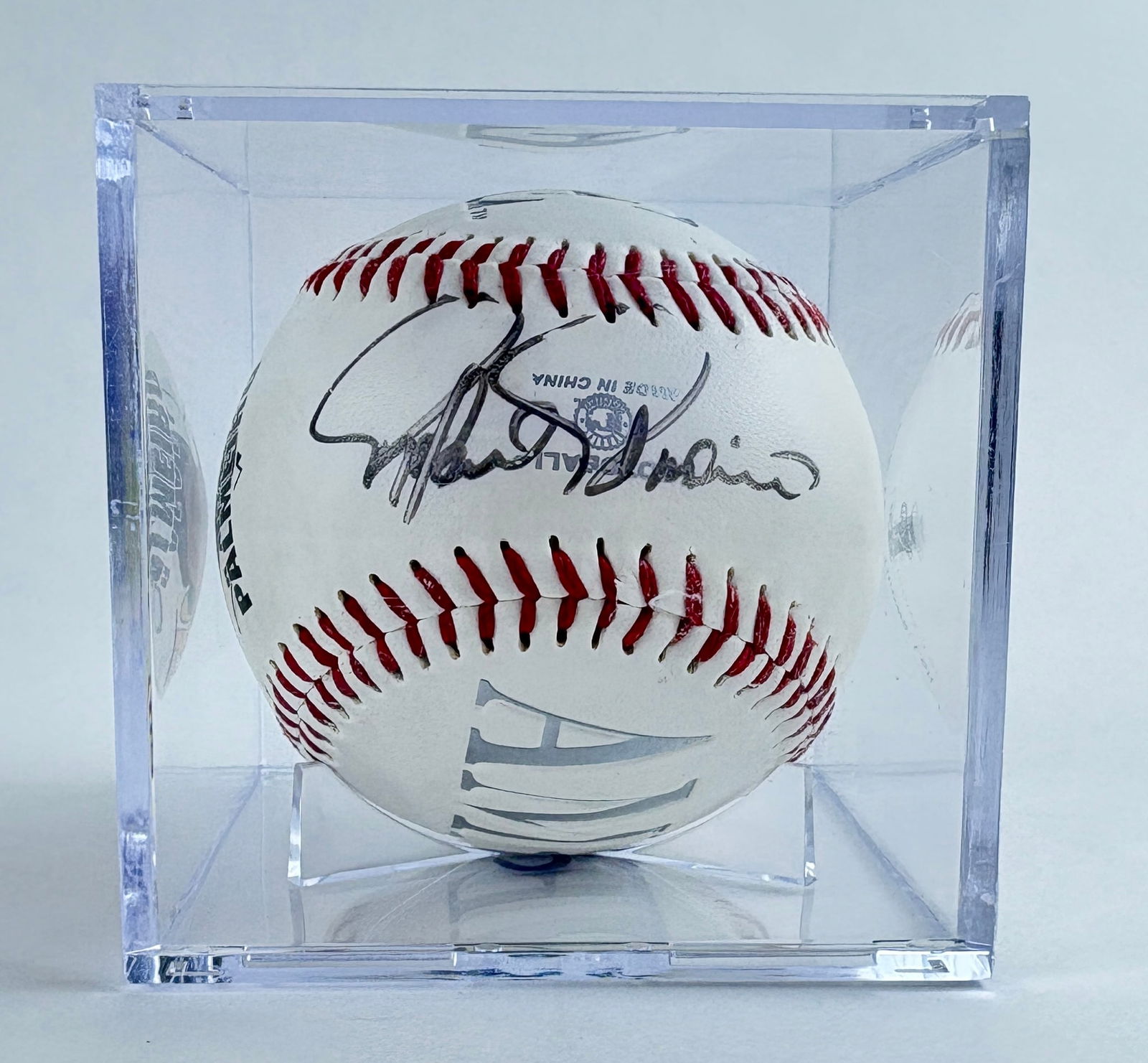 Rafael Palmeiro - Autographed Baseball, JSA Authenticated (AL Logo Face Ball) (1 of 7)
