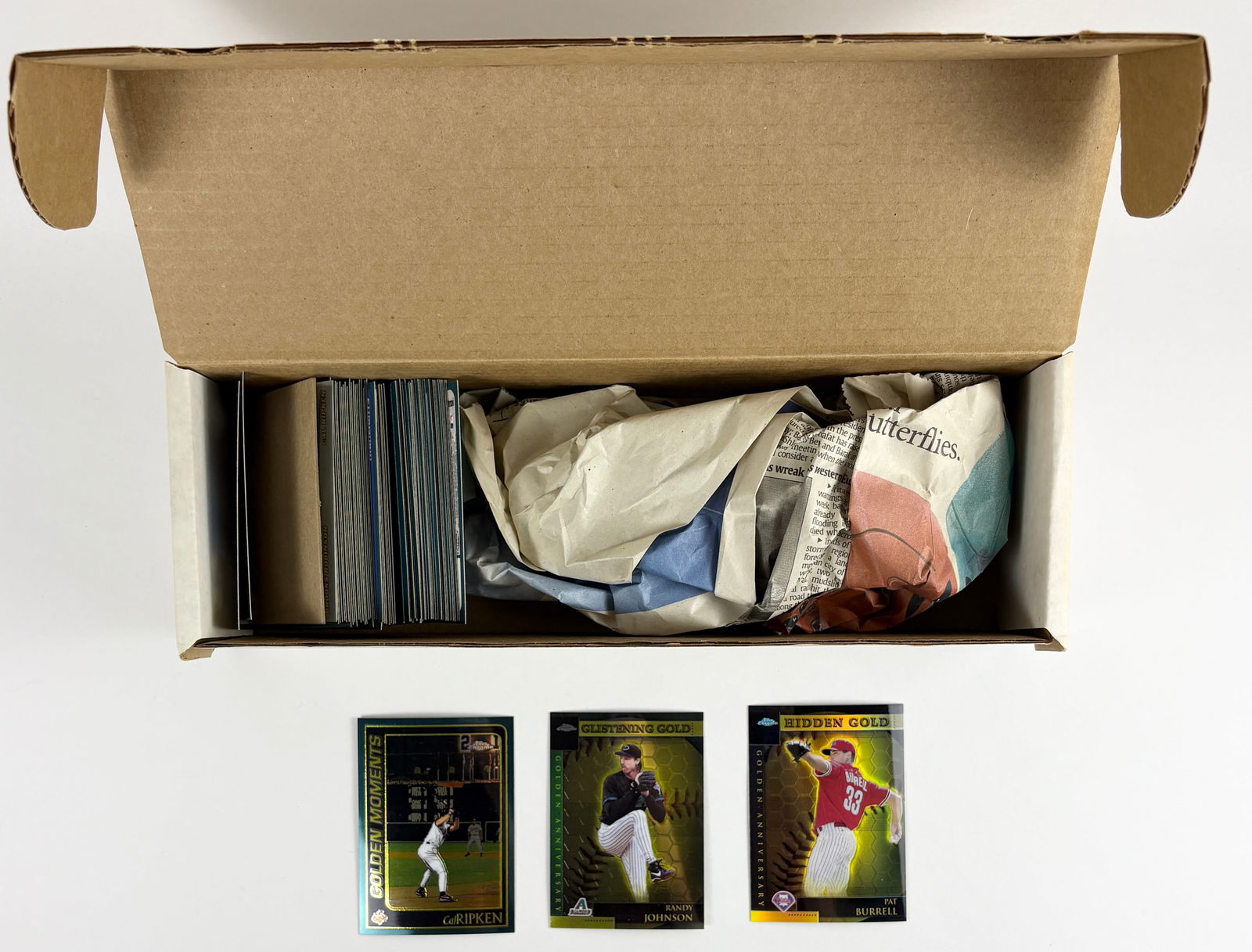 Lot of Topps Chrome Baseball Cards (Ken Griffey Jr, Alex Rodriguez, Cal Ripken, Etc) (1 of 5)