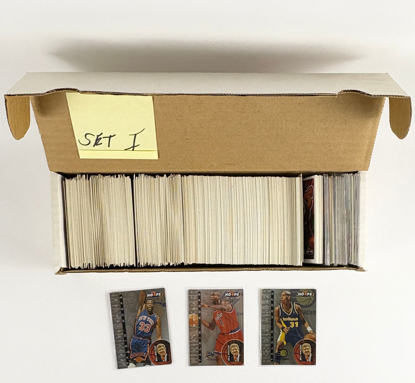 Lot of NBA Hoops Basketball Cards (Michael Jordan, Allen Iverson, Kobe Bryant, Chris Webber) (1 of 7)