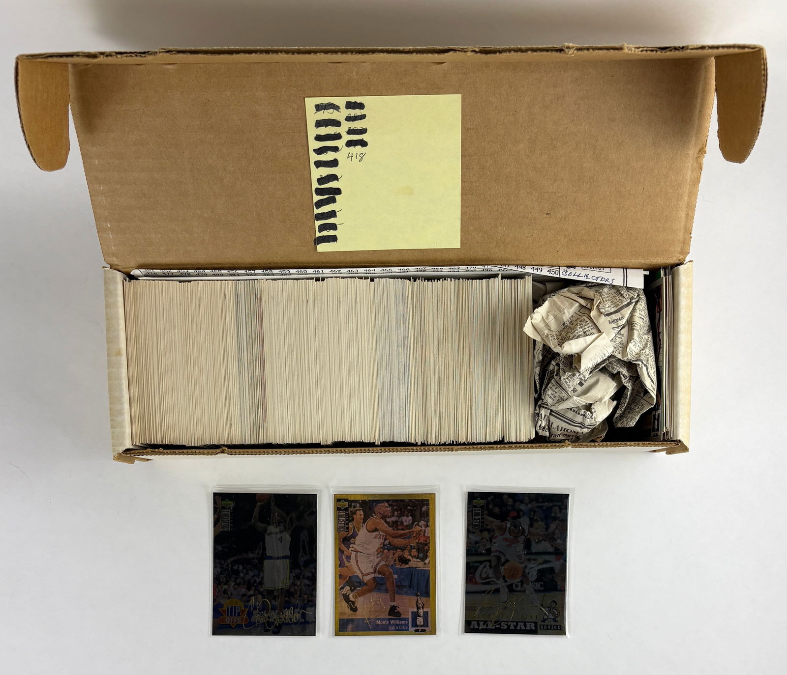 Lot of Vintage NBA Collectors Choice Cards (Chris Webber, Michael Jordan, Jason Kidd) (1 of 5)