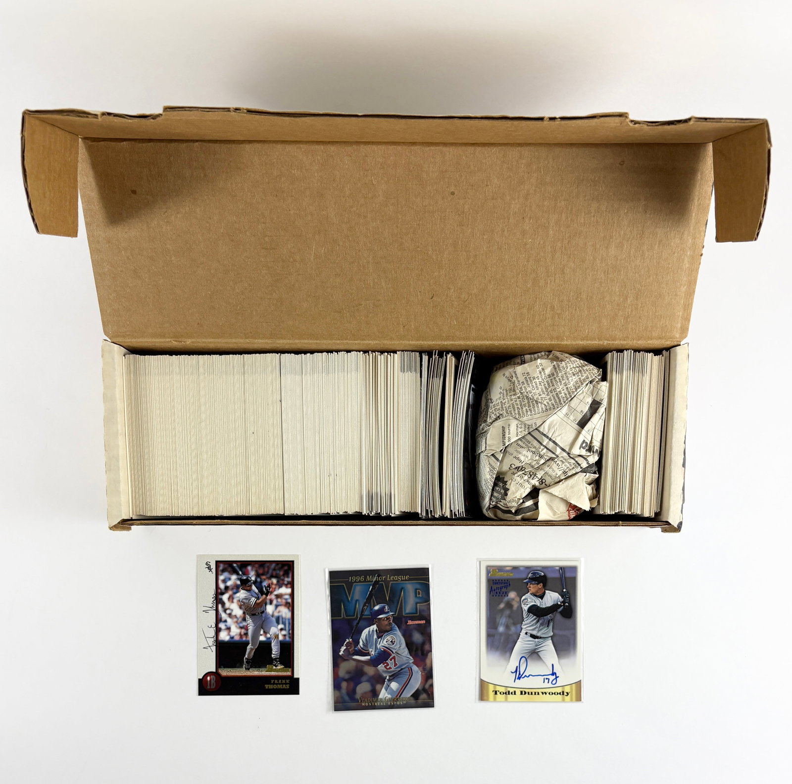 Lot of Bowman Baseball Cards ($200 Value): Lot of Bowman Baseball Cards $200 Value