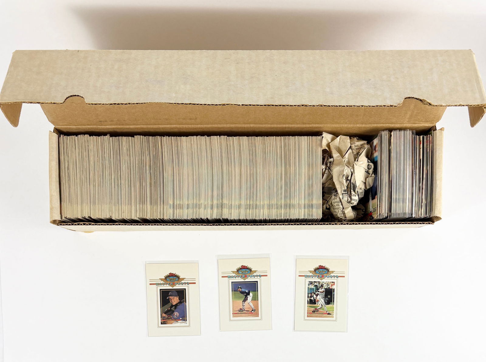 Lot of Stadium Club Baseball Cards ($500 Value) (1 of 6)