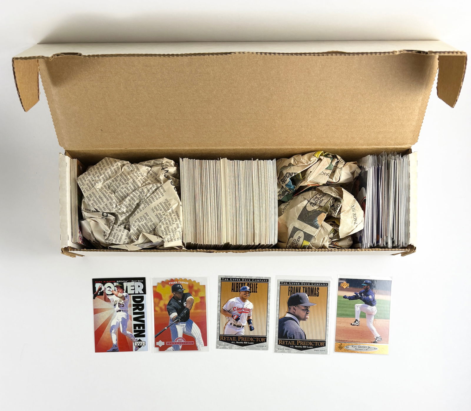 Lot of Upper Deck Baseball Cards ($500 Value) (1 of 10)