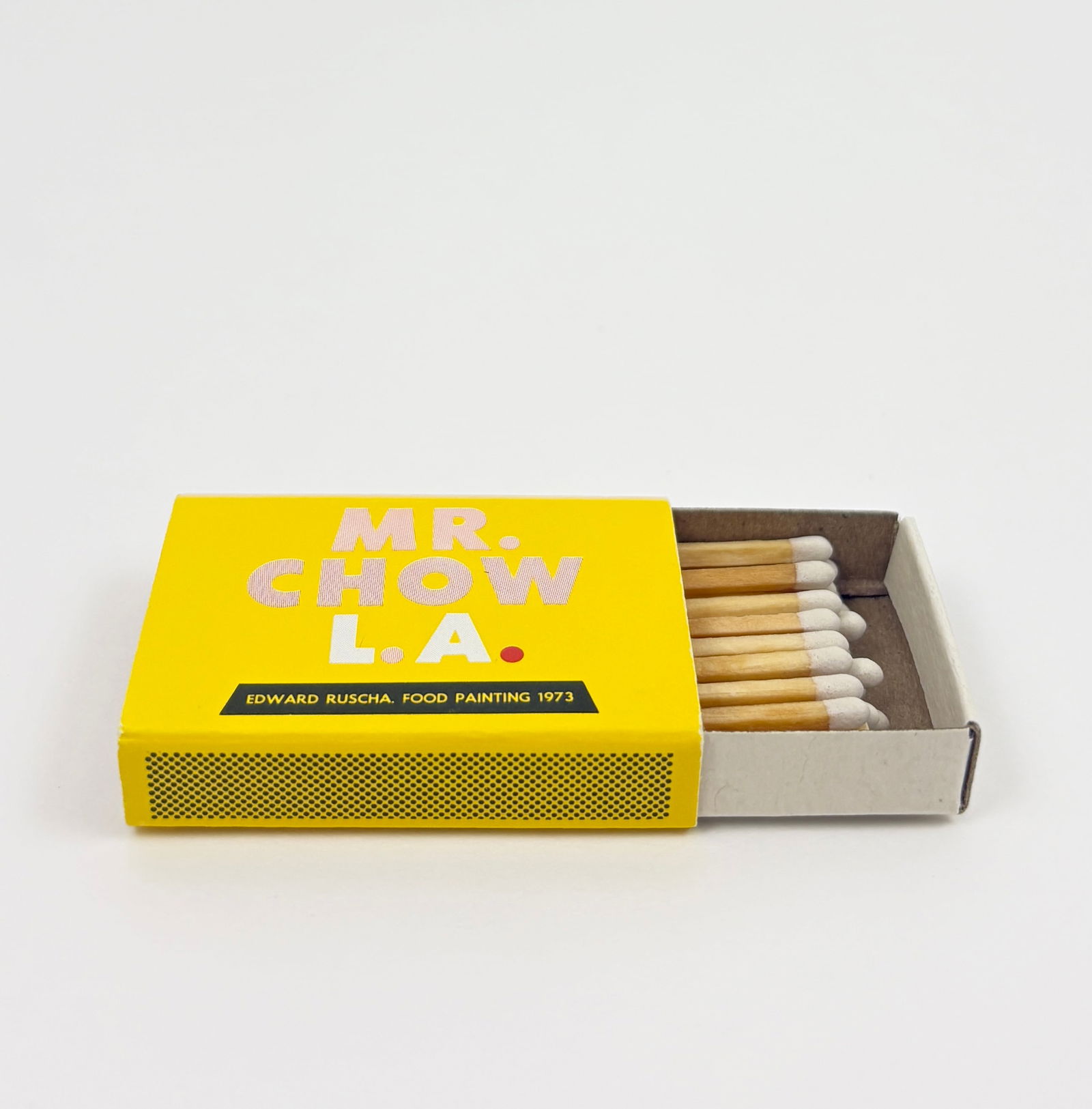 Edward Ruscha, David Hockney - Mr. Chow Match Box (1 of 6)