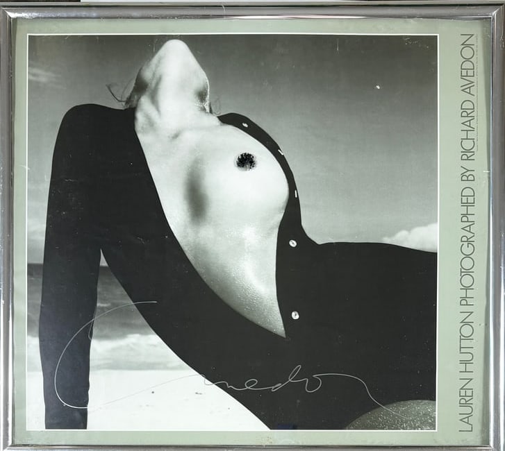 Richard Avedon - Lauren Hutton, Hand Signed Poster (1 of 7)