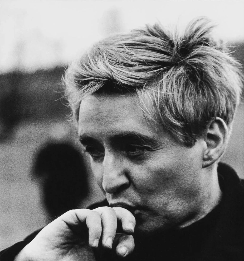 Philippe Halsman - Oskar Wener, 1966: PHILIPPE HALSMAN (1906-1979) Oskar Werner, 1966 Print 6.5 x 8 inches