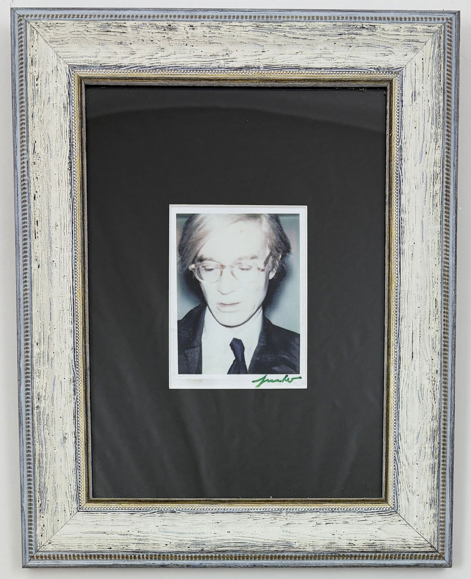 Andy Warhol - Self Portrait, Polaroid (1 of 5)