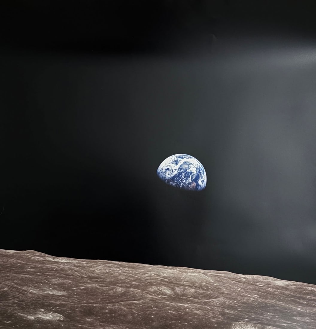 NASA - Apollo VIII Earthrise, C-Print (1 of 5)