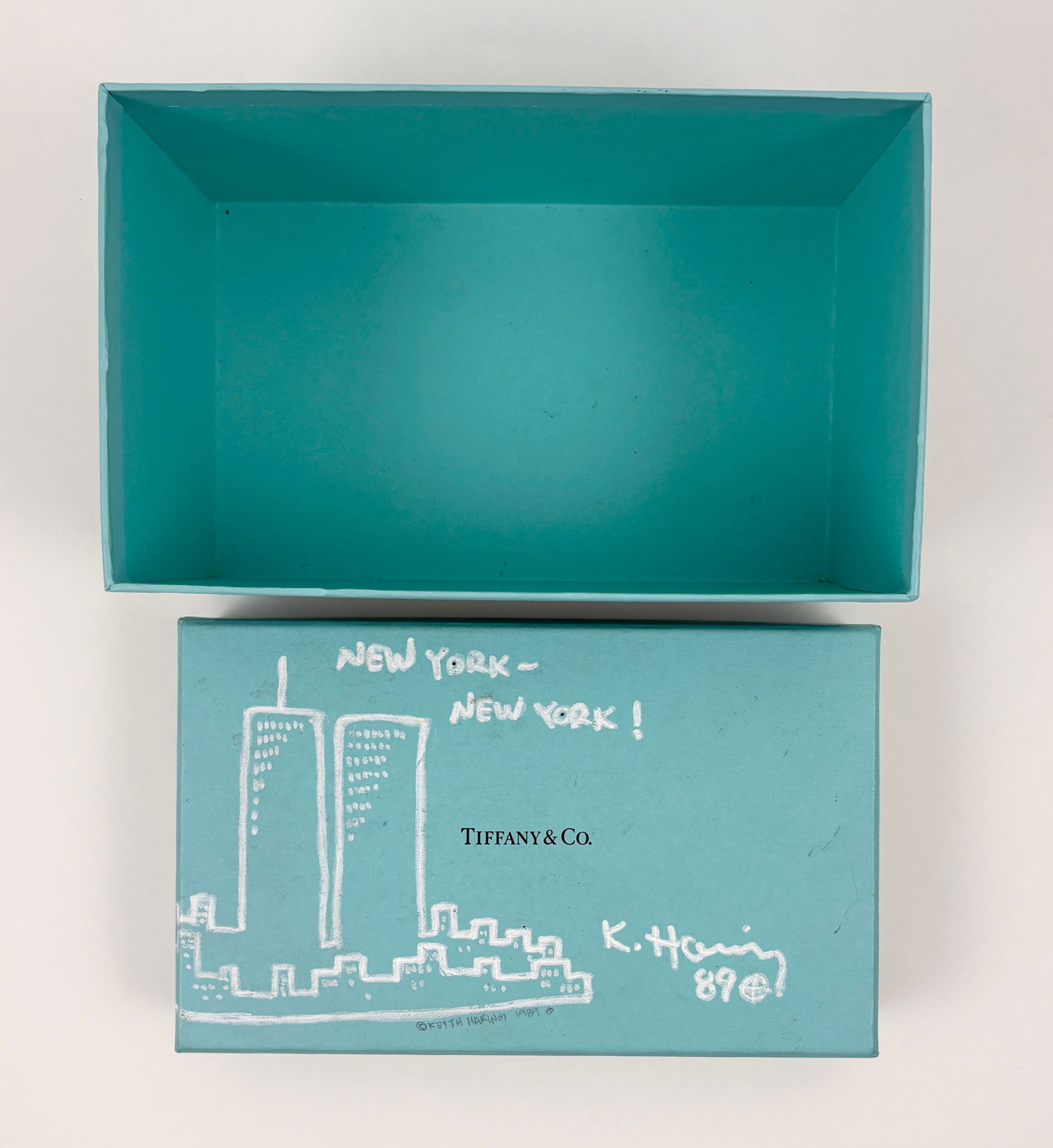 Keith Haring - NY, NY, 1989 (Original Drawing) (1 of 11)