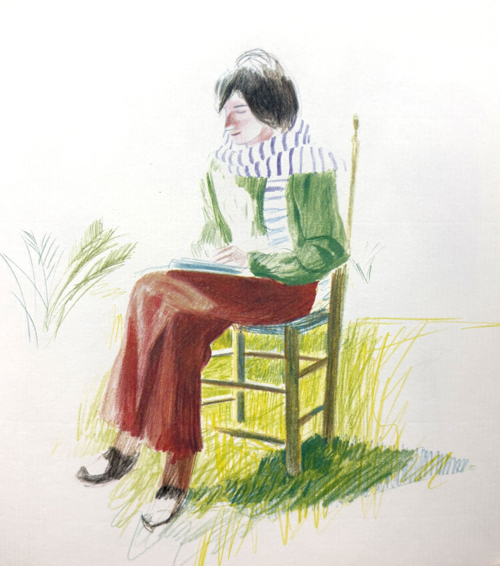 David Hockney, Eight Colored Prints (1 of 8)