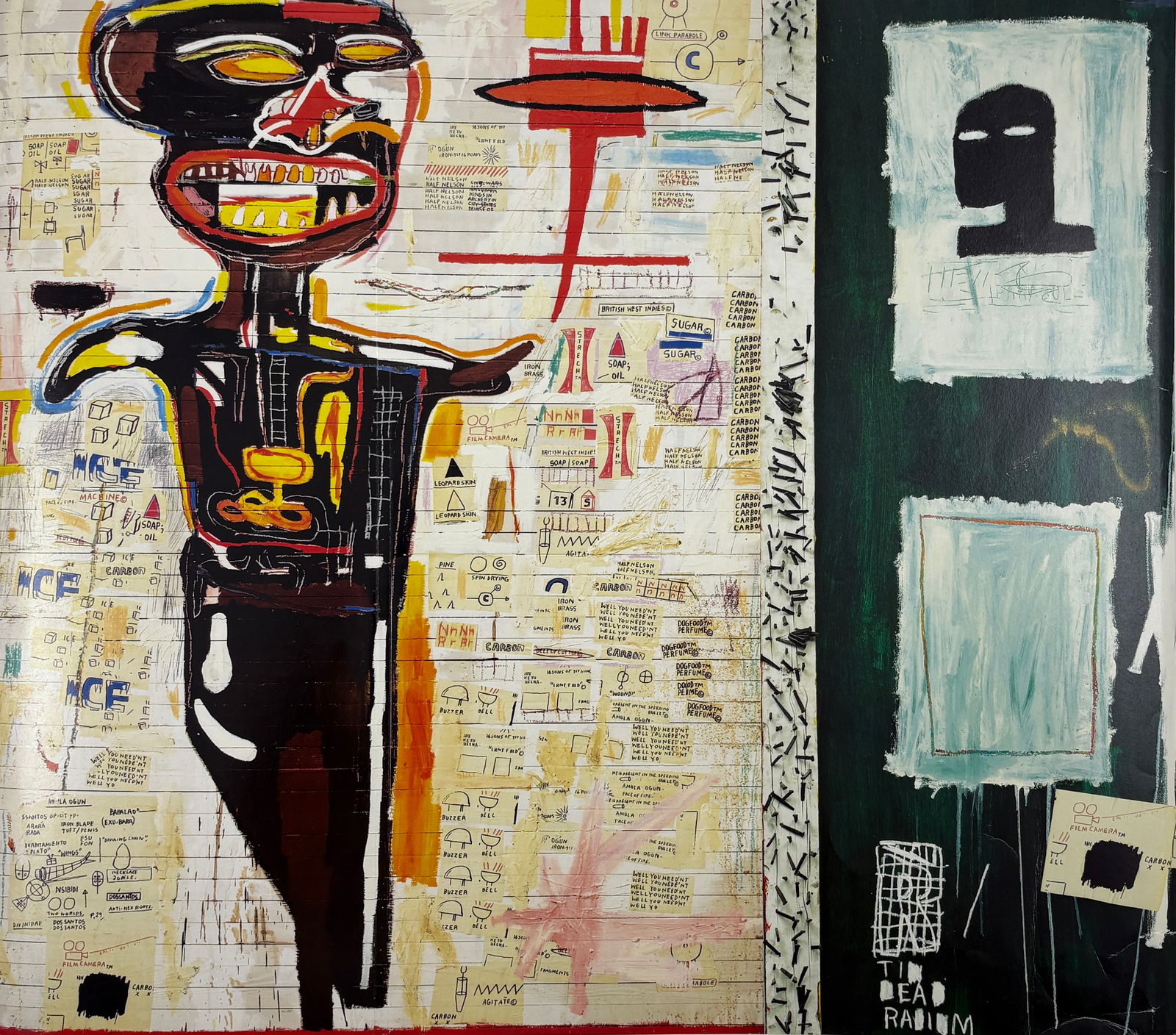 Jean Michel Basquiat - Untitled, Offset Lithograph (1 of 8)