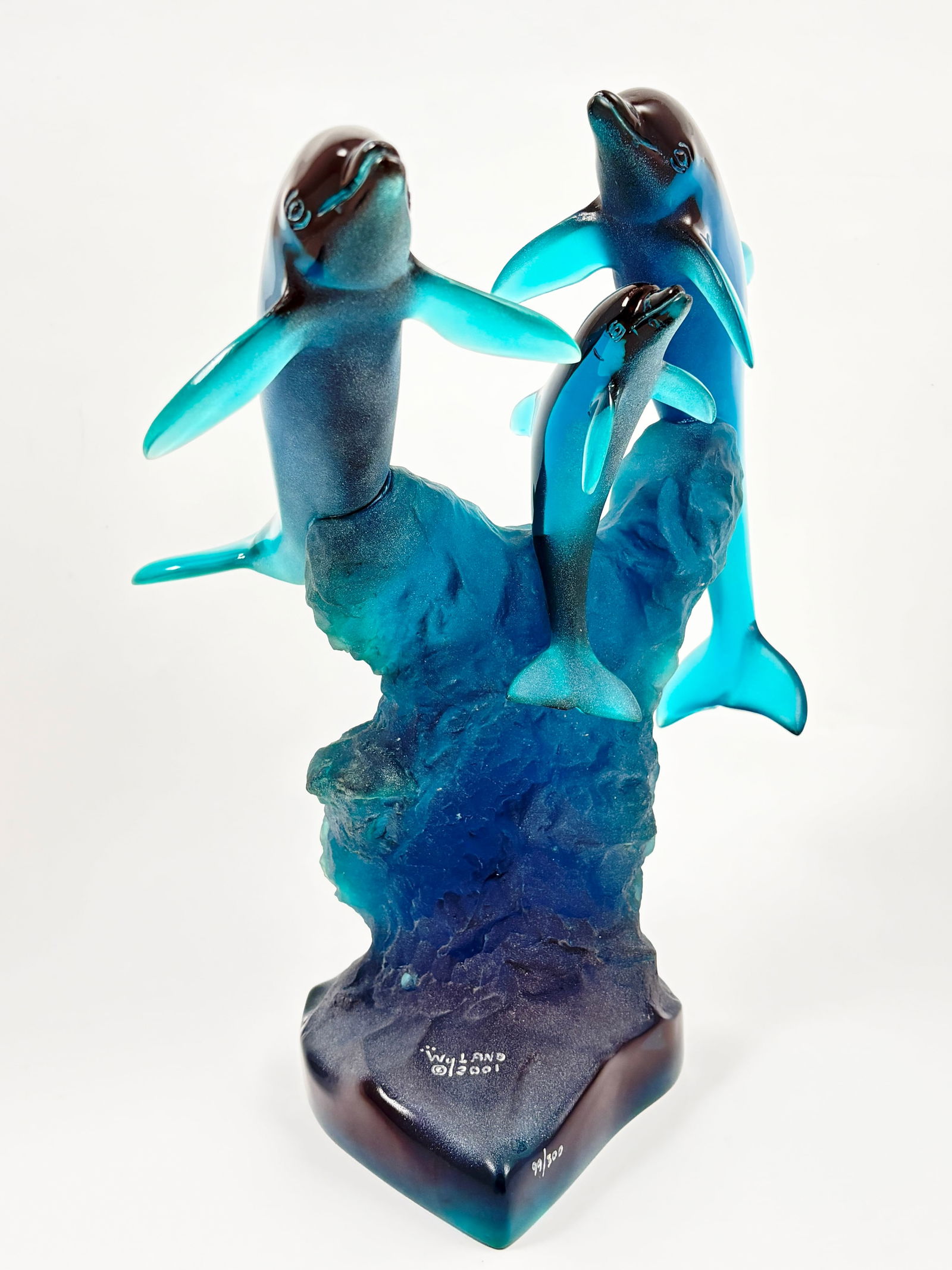 Robert Wyland - Lucite Sculpture, 2001 (1 of 9)