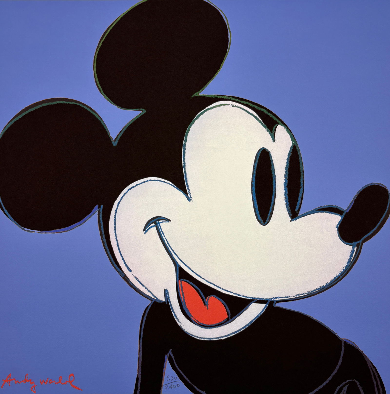 Andy Warhol - Mickey Mouse, Lithograph (1 of 9)
