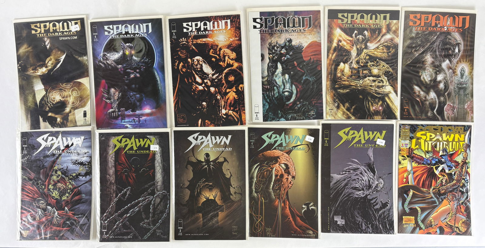 Vintage Spawn Comic Books, Grouping of Sixteen (16) (1 of 2)