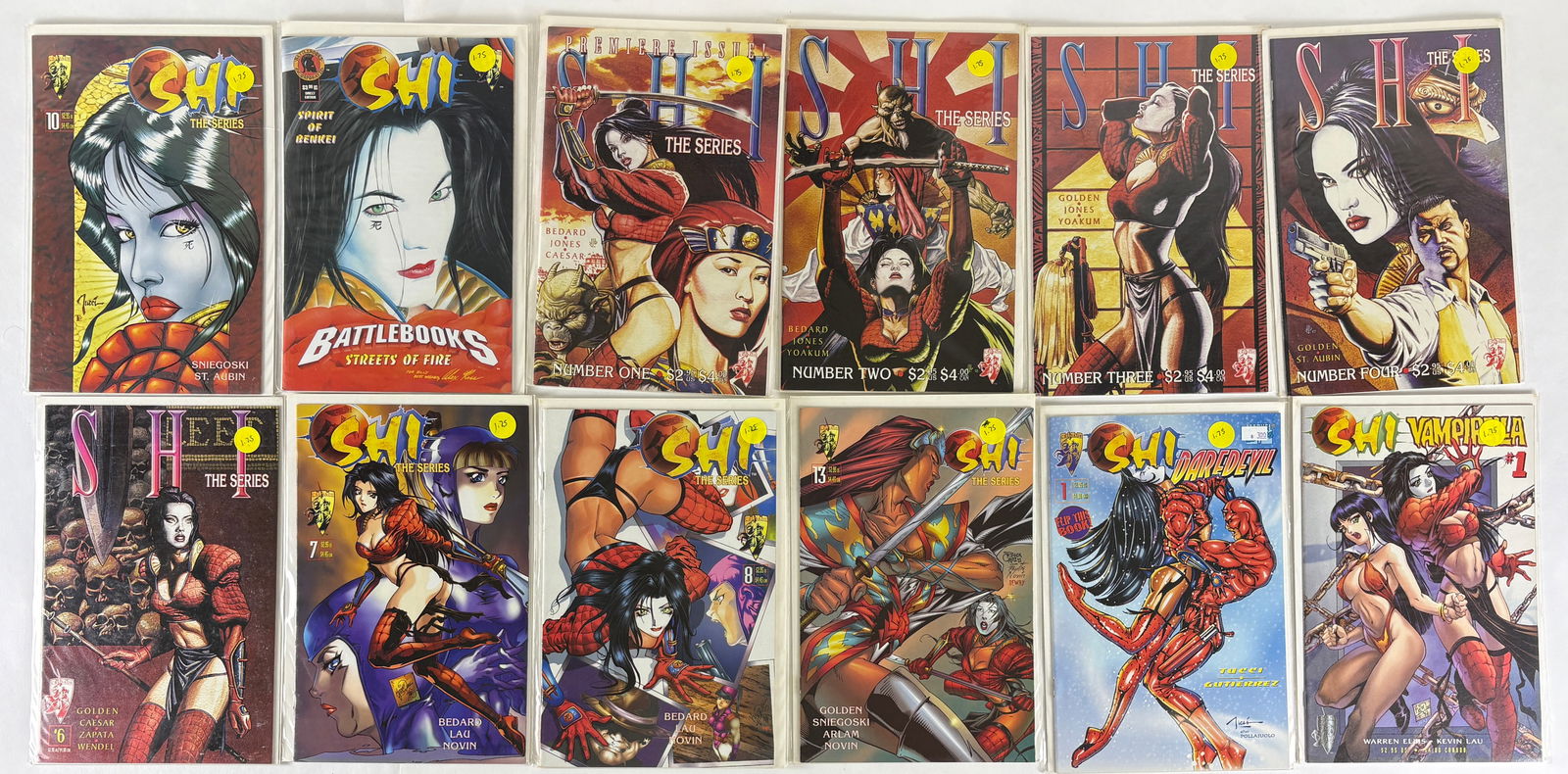 Vintage Shi Comic Books, Grouping of Nineteen (19) (1 of 2)