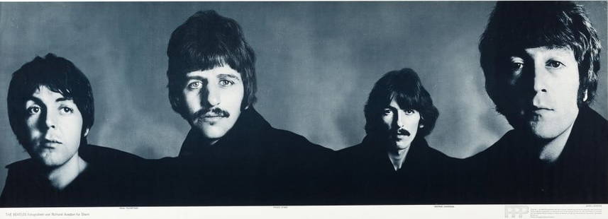 Richard Avedon - The Beatles, Full Set of Posters (Grouping of Five): RICHARD AVEDON (1923–2004) Complete Set of Beatles Psychedelic Posters, 1967 Offset Lithographs This iconic set comprises five offset lithograph posters created by renowned American photographer