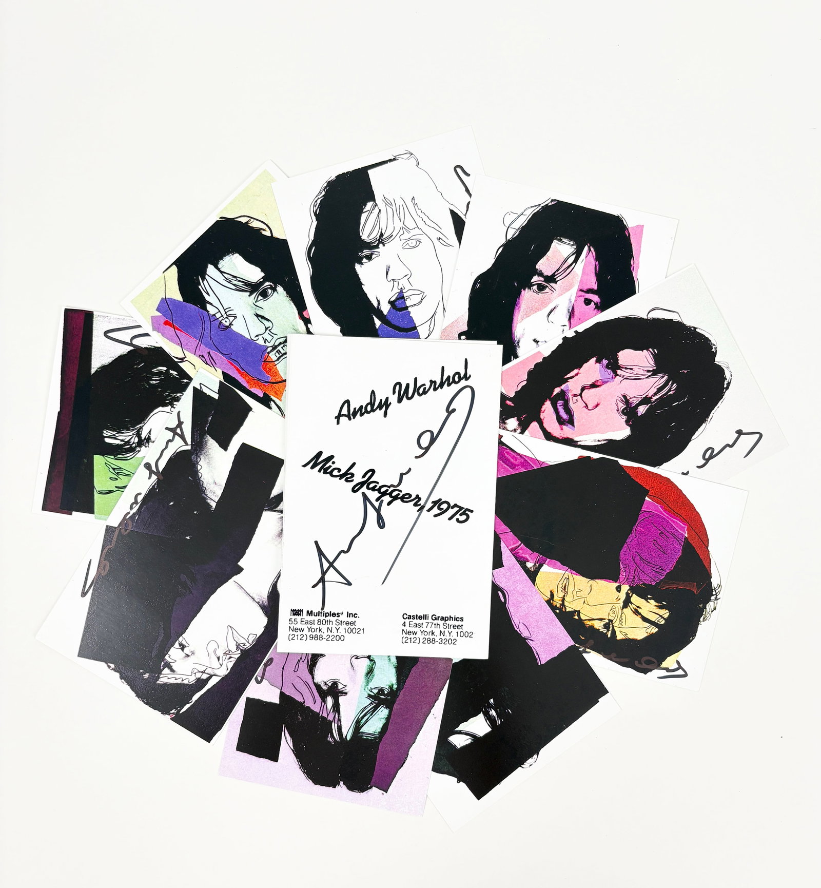Andy Warhol, Mick Jagger Complete Set (Hand Signed) (1 of 20)