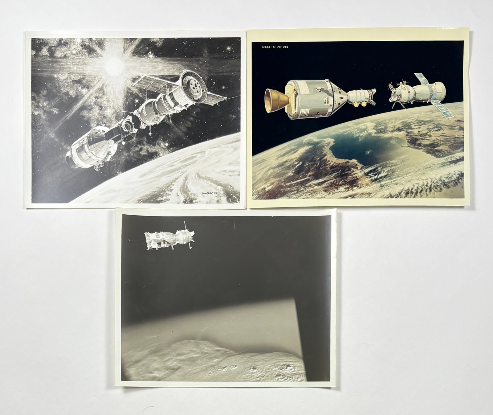NASA - Original Apollo Photographs (Grouping of Three) (1 of 7)