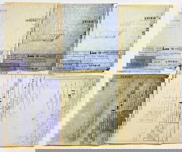 Lot of Eleven Original Apollo-Era EVDE & ALSEP System Blueprints – Link & Farrand: NASA / LINK-GENERAL PRECISION SYSTEMS & FARRAND OPTICAL CO., INC. Lot of Eleven Original “Master Copy” & “Design Controlled” Engineering Blueprints A matched set of 11