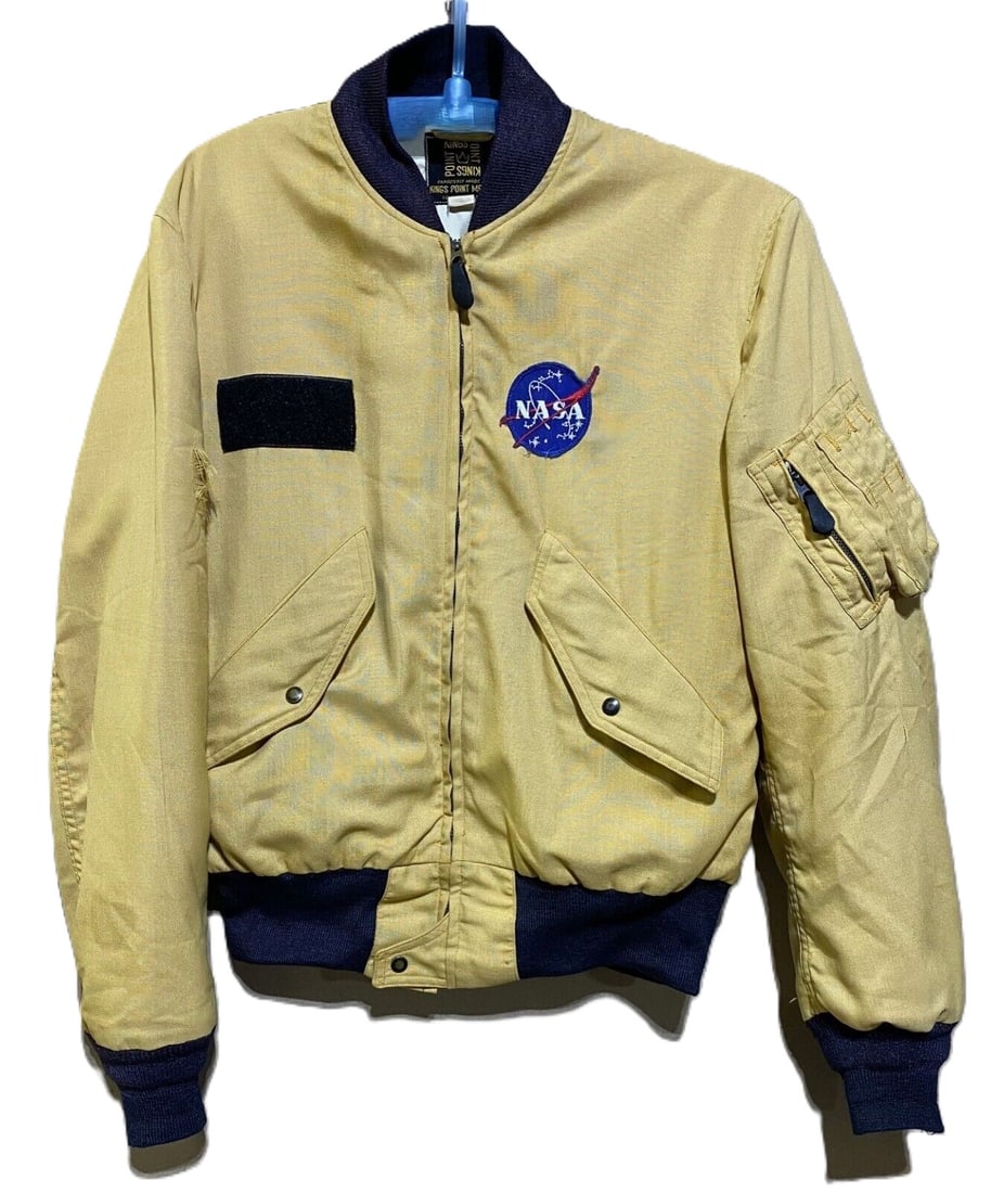 NASA Mustard Flight Jacket by Kings Point Mfg. Co. – Fayetteville, NC (1 of 3)