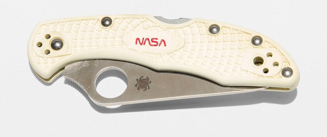 Spyderco x Tom Sachs “NASA?? Knife – Limited Edition Folding Blade (2007) (1 of 2)