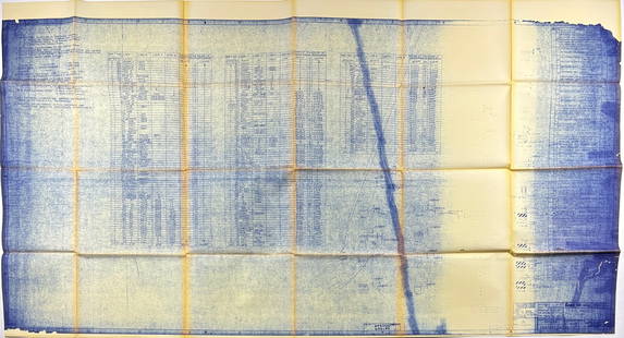Apollo 7 – Link General Precision Size J Blueprint (67 x 36 in): LINK GENERAL PRECISION Original NASA Engineering Blueprint – Drawing No. Unverified Size J – 67 x 36 inches Apollo 7 (1968) Large-format NASA engineering blueprint produced by Link General
