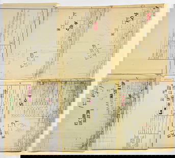 Pre-Apollo 1 – Lot of 6 NASA & Contractor Blueprints (D/E/F Sizes, 1960s): FARRAND OPTICAL CO., INC., LINK GENERAL PRECISION, & NATIONAL AERONAUTICS AND SPACE ADMINISTRATION (NASA) Lot of Six Original NASA Blueprints – Control Panels, Windows, and Interface Assemblies 4