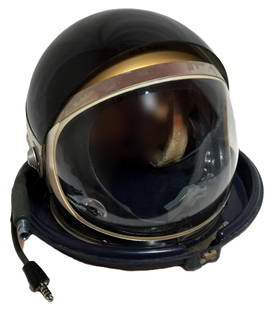 Authentic 1961 U.S. Navy MK IV Mod 2 Pressure Helmet & Glove: 1961 U.S. Navy MK IV Mod 2 Pressure Helmet with Matching Glove Manufactured by B.F. Goodrich – Precursor to NASA Mercury Program Gear Original 1961 U.S. Navy MK IV Mod 2 pressure helmet with matchin