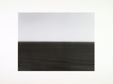 Hiroshi Sugimoto - South Pacific Ocean, 1990 (Time Exposed): HIROSHI SUGIMOTO (b. 1948) South Pacific Ocean, Waihu, 1990 Offset lithograph From the Time Exposed series Part of Hiroshi Sugimoto’s acclaimed Time Exposed series, this offset lithograph captures t