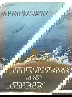 Ernest Hemingway - The Old Man and the Sea, Hand Signed First Edition: ERNEST HEMINGWAY (1899–1961) The Old Man and the Sea, First Edition Hand signed and dated “1957&rdquo; by the author A highly collectible first edition copy of The Old Man and the Sea, signed by l
