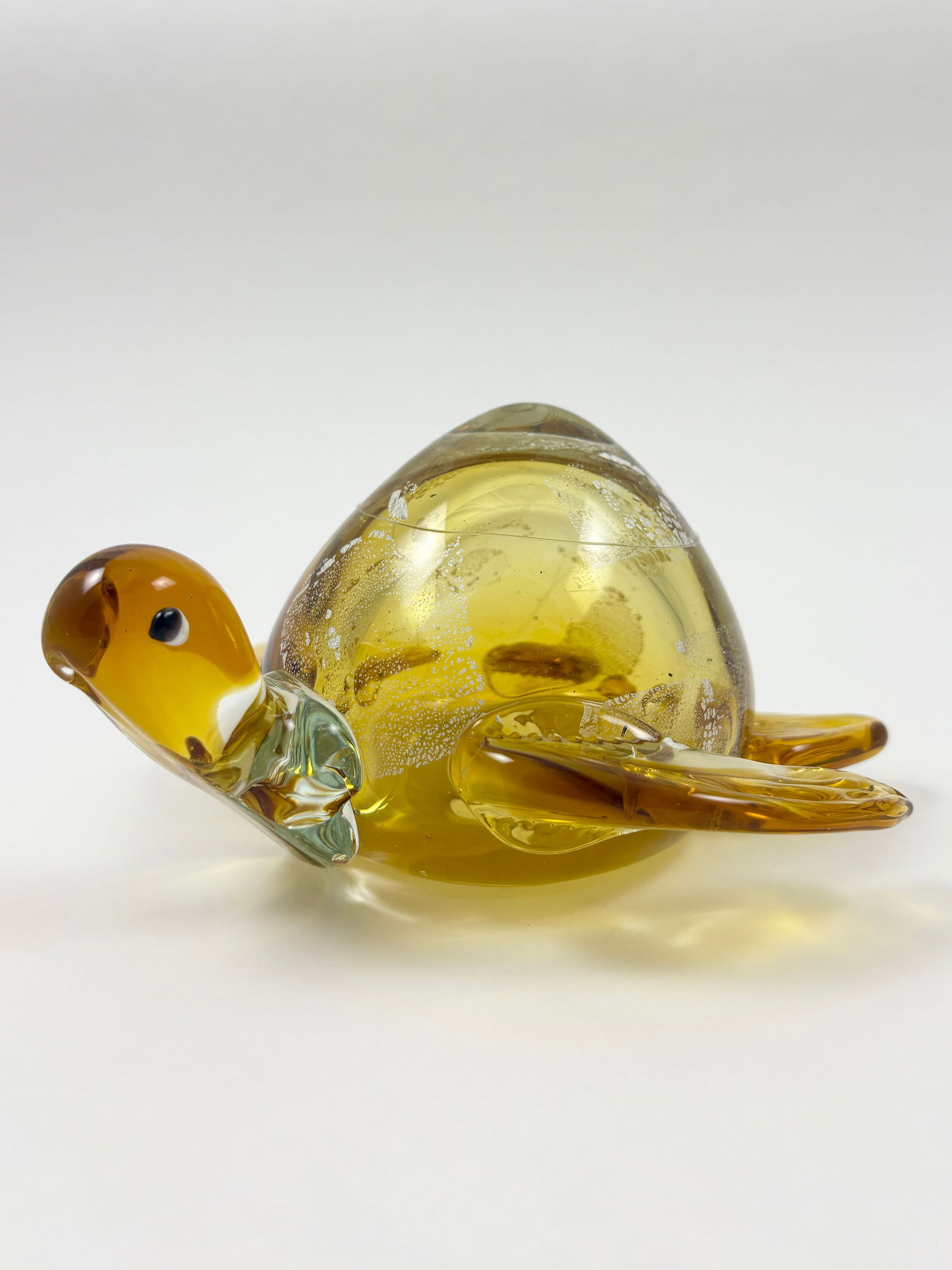 Murano Art Glass Turtle, 6 Inches Wide (1 of 8)