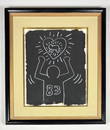 Keith Haring Subway Drawing – Chalk on Paper, 1983