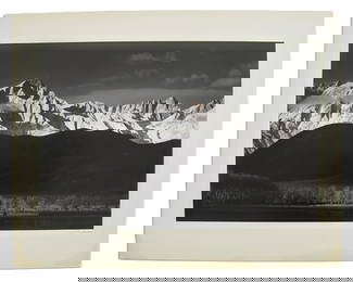 Ansel Adams - Winter Sunrise, 1944 (Photograph)