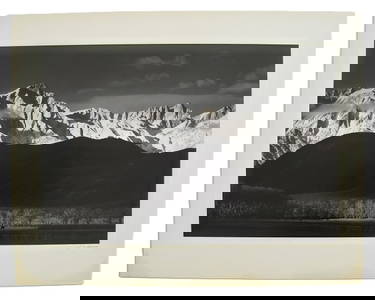 Ansel Adams - Winter Sunrise, 1944 (Photograph)