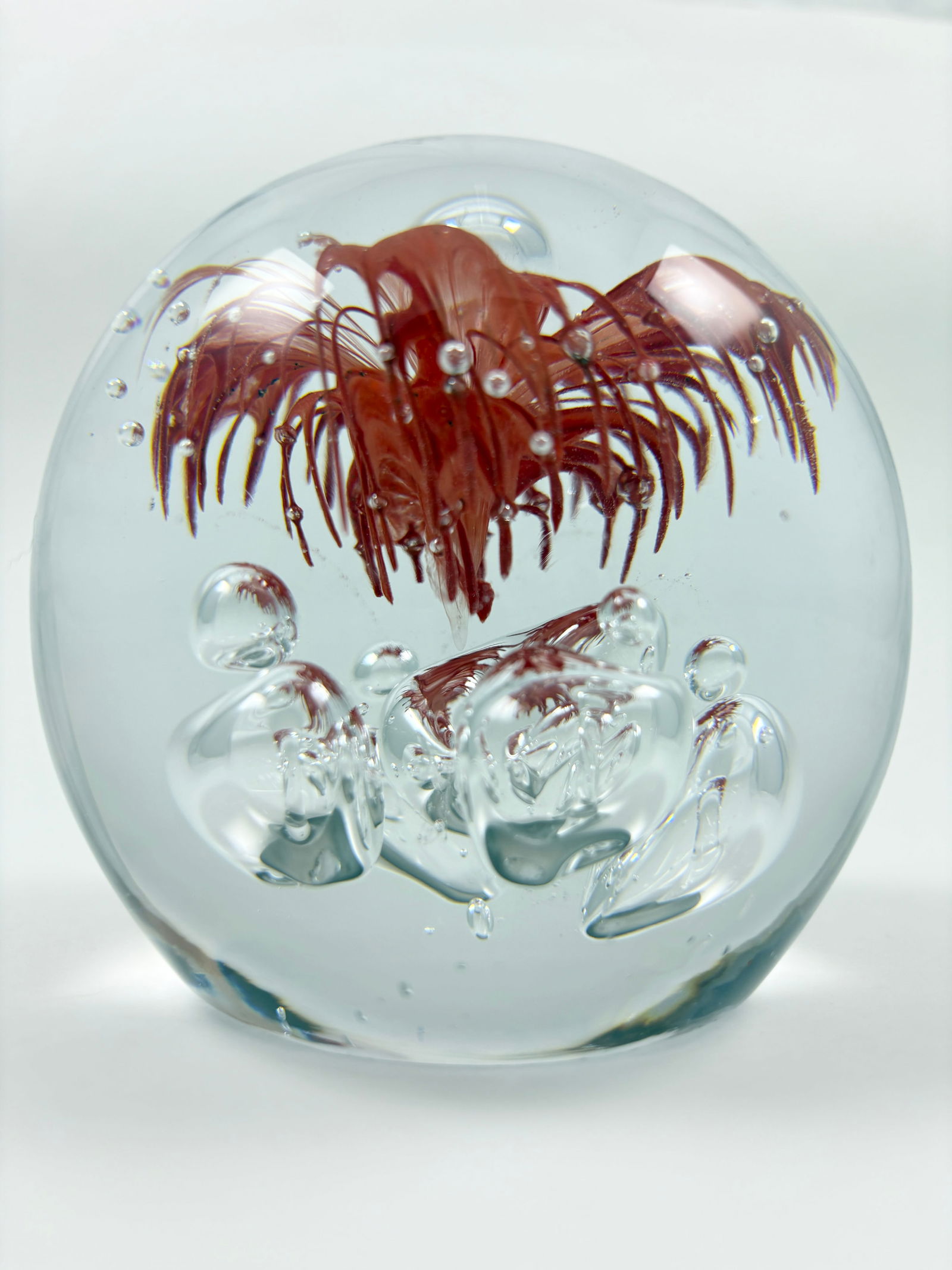 Murano Art Glass Jellyfish Sculpture – 4.5 in. Tall (1 of 8)