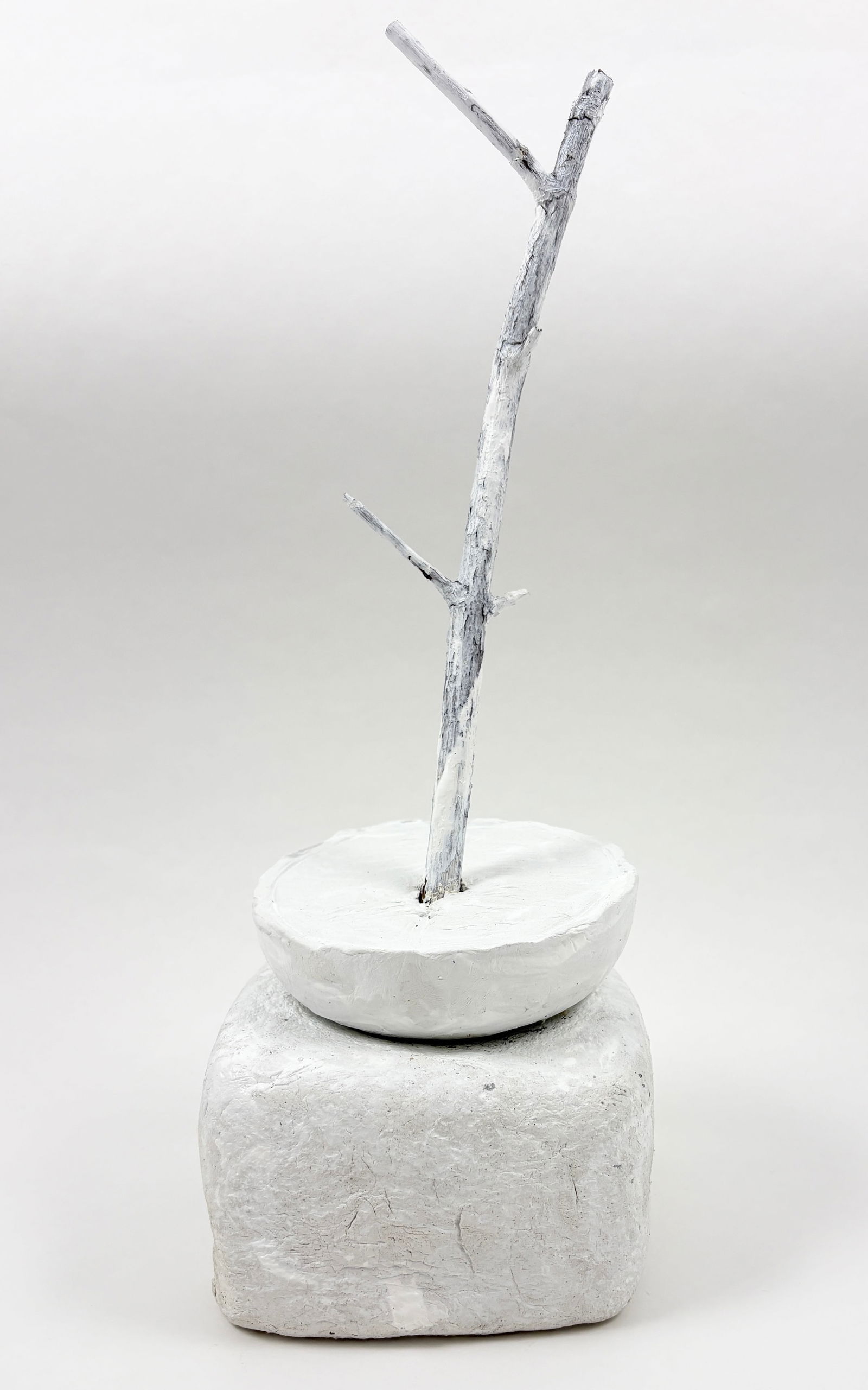 CY TWOMBLY – "Echoes of a Winter Limb", Painted Sculpture (1 of 6)