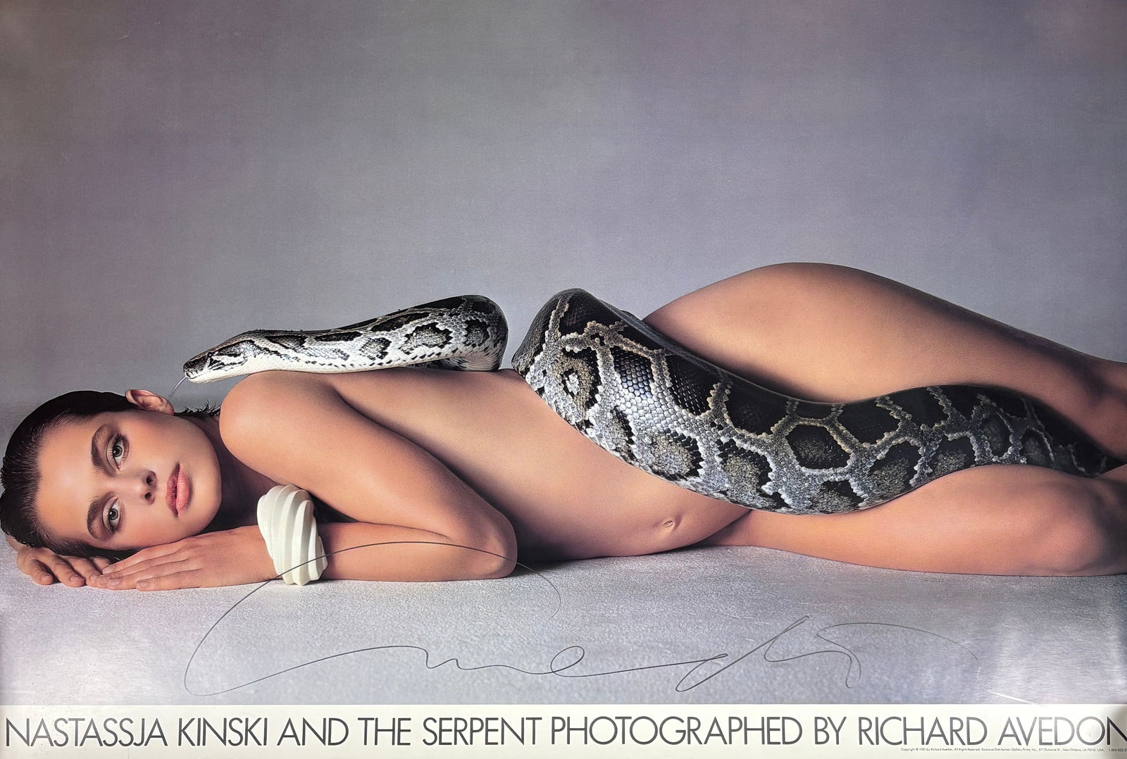 Richard Avedon - Nastassja Kinski & The Serpent (Hand Signed) (1 of 11)