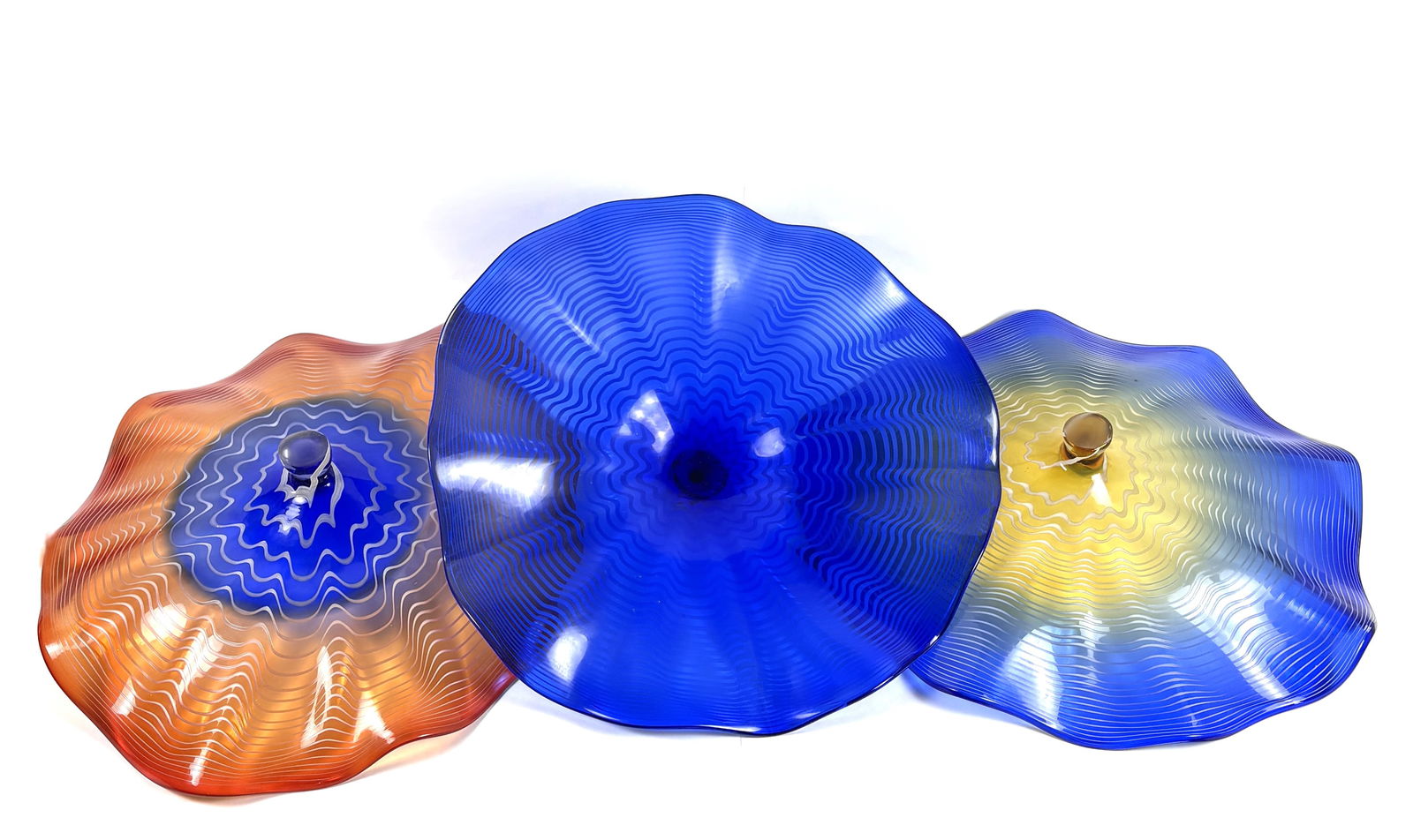Attrib. Dale Chihuly - Grouping of Three Seaform Glasses (1 of 13)