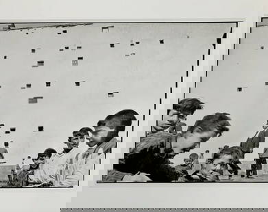 Henri Cartier-Bresson – Madrid, 1933, Gelatin Silver Print: HENRI CARTIER-BRESSON (1908–2004) Madrid, 1933 Gelatin silver print A striking early street photograph by Henri Cartier-Bresson, one of the founding figures of modern photojournalism and co-founder