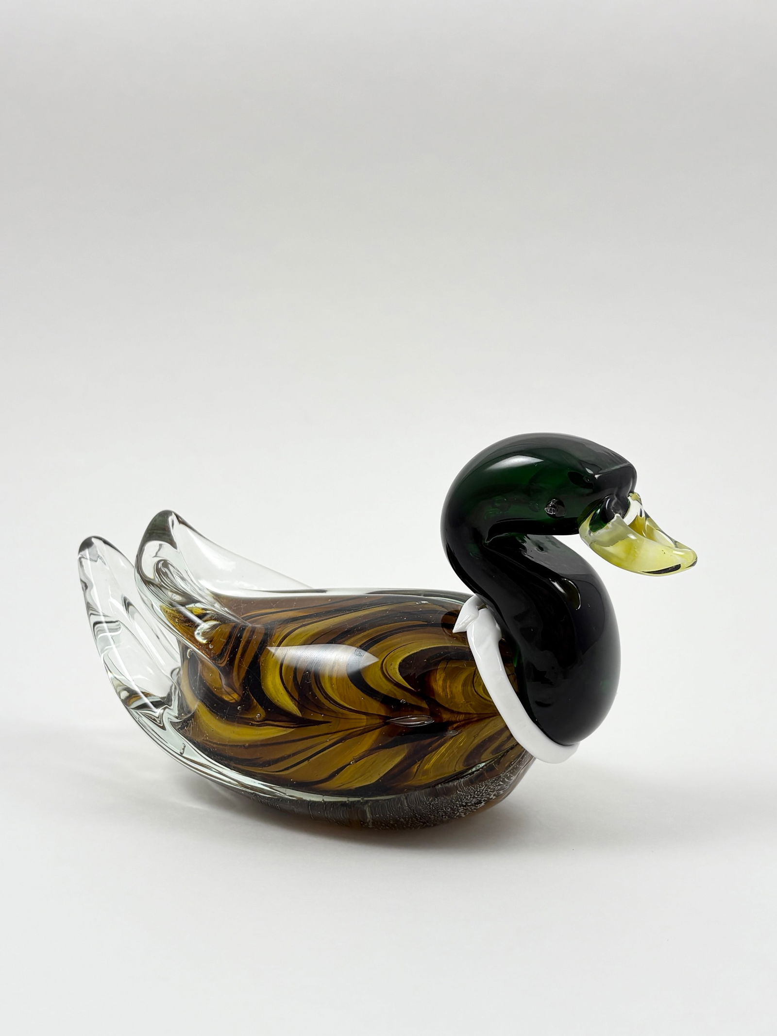 MURANO – ART GLASS DUCK SCULPTURE (1 of 9)
