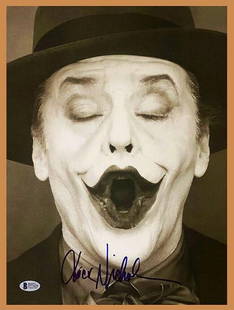 Herb Ritts - Jack Nicholson, Hand Signed (Beckett Authenticated): HERB RITTS (1952–2002) Portrait of Jack Nicholson A striking black-and-white portrait of legendary actor Jack Nicholson by acclaimed photographer Herb Ritts. This 11 x 14 inch photograph is hand sig