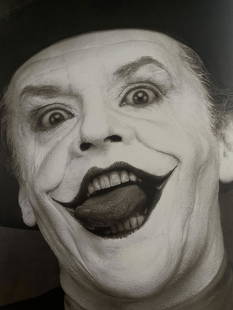 HERB RITTS — Jack Nicholson, London, 1988 (Set of 4 Prints), 11 × 15 in Each: HERB RITTS (American, 1952–2002) Jack Nicholson, London, 1988 Medium: Set of 4 photogravure prints Dynamic series of four black-and-white portraits capturing Jack Nicholson in his iconic Joker makeu