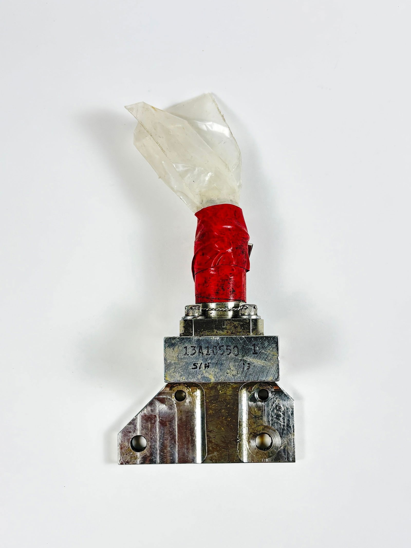 NASA Space Shuttle Stainless Steel Pressure Transducer – Stratton Gould Marked, 3.3lb Unit (1 of 8)