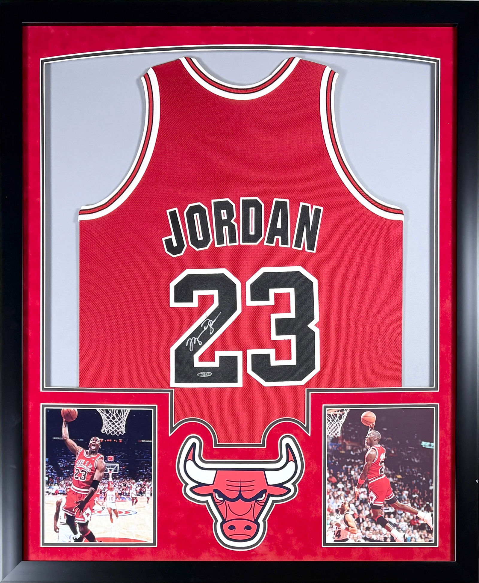 Michael Jordan - Hand Signed Bulls Jersey, Upper Deck Authenticated (5 Step) (1 of 20)