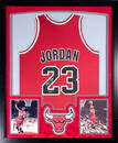 Michael Jordan - Hand Signed Bulls Jersey, Upper Deck Authenticated (5 Step)