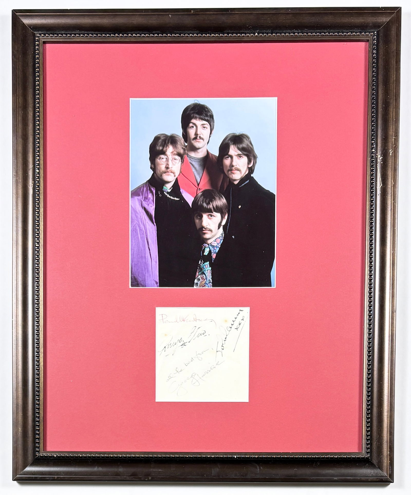 The Beatles Hand Signed (1 of 5)
