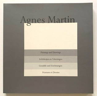 AGNES MARTIN — Paintings and Drawings 1974–1990 (Complete Portfolio of 10 Prints, Mint: AGNES MARTIN (American, 1912–2004) Paintings and Drawings 1974–1990 Medium: Portfolio of 10 printed works Complete portfolio of 10 prints by Agnes Martin, exemplifying her iconic minimalist approa