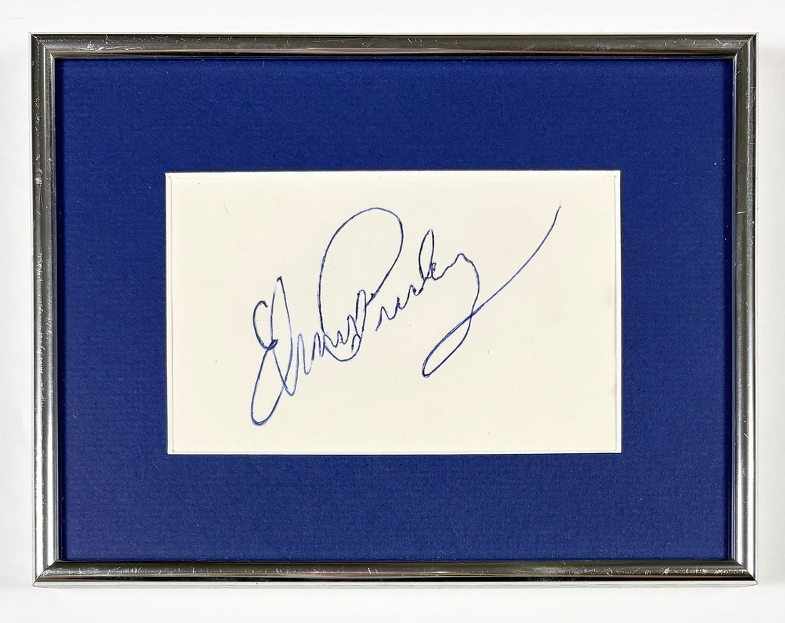 Elvis Presley – Hand Signed Autograph, Framed (1 of 3)