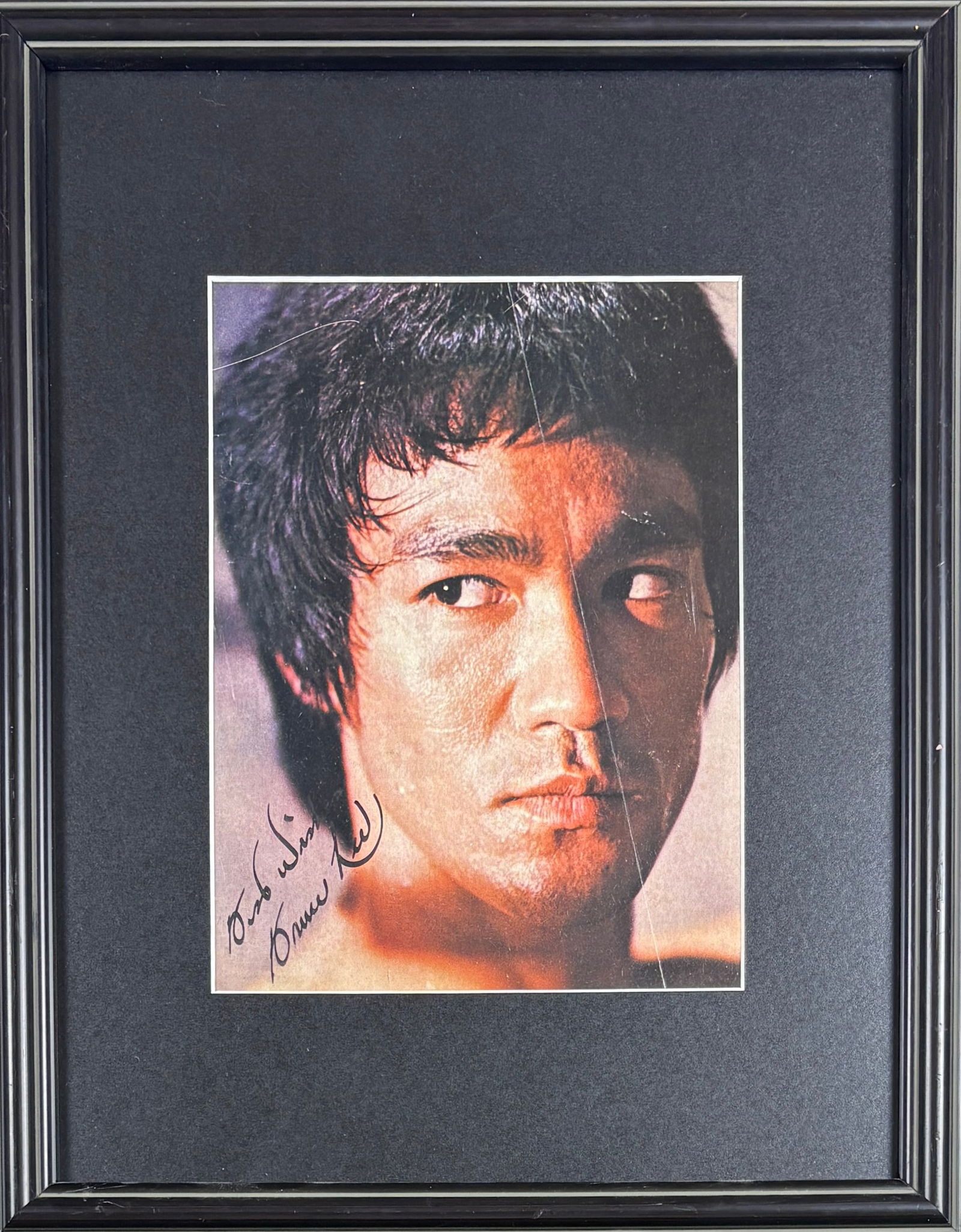 Bruce Lee - Hand Signed Photograph (1 of 6)